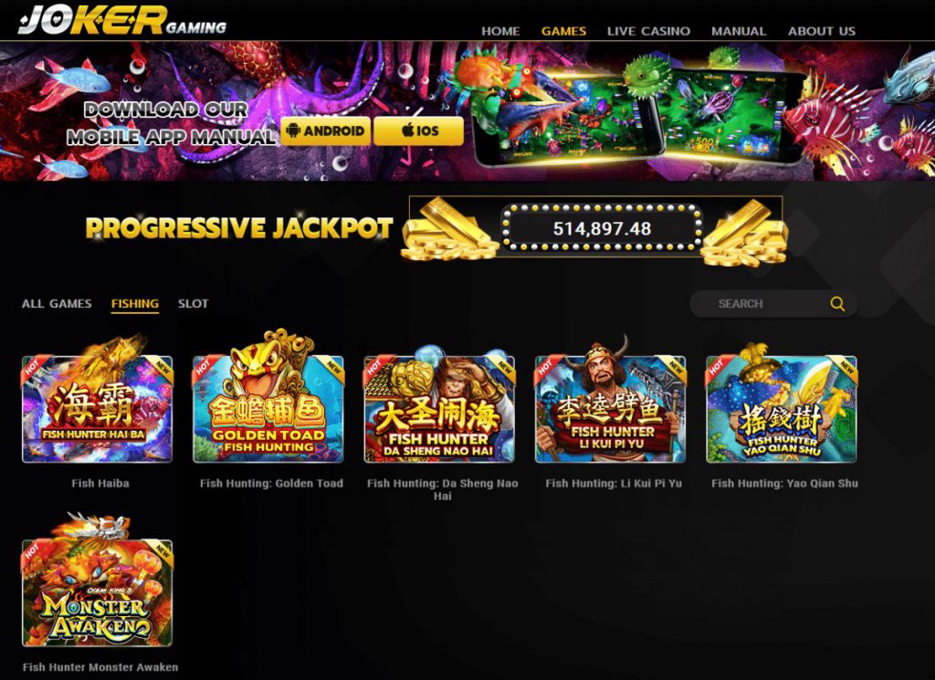 Bermain Di situs Judi Tembak Ikan Online Joker123